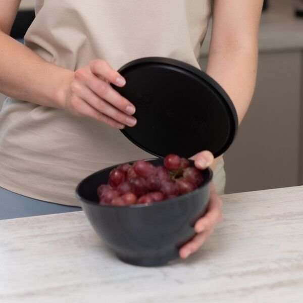 mio eco x Ornamin Camping Bowl mit Deckel | zero waste made in germany