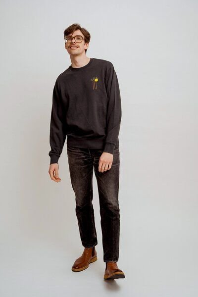 Kultgut Pro Earth - Biofair - Vintagelook Sweatshirtpullover / Still Moment