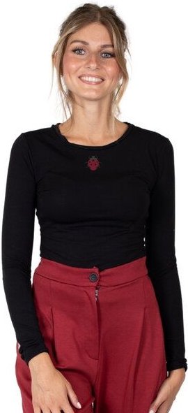 CORA happywear Damen T-Shirt aus Eukalyptus Faser "Matri" | Marienkäfer