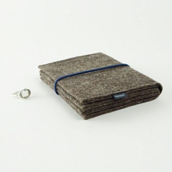 matilda k. manufaktur Schmuckaufbewahrung 'schmucknest' groß aus Wollfilz 'alice' mit Rundgummi-Verschluß in vielen Farb...