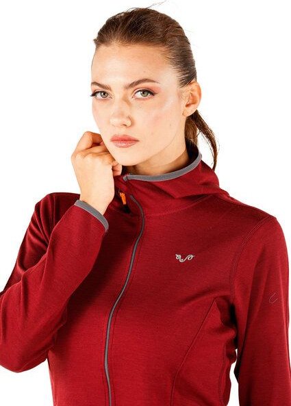 Woolona Merino Zipper Damen - MARIN - Zip