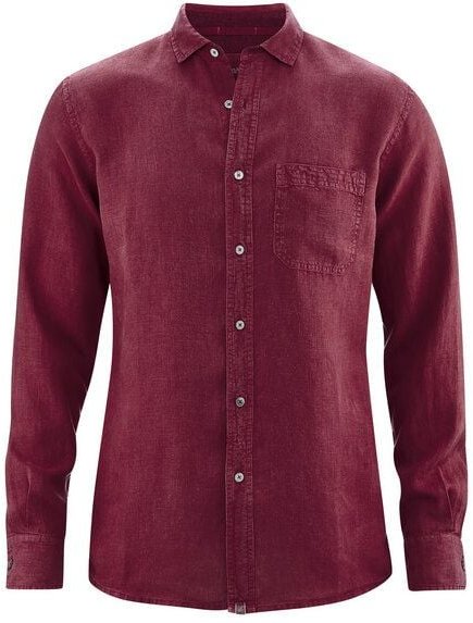 HempAge Herren Hemd 100% Hanf