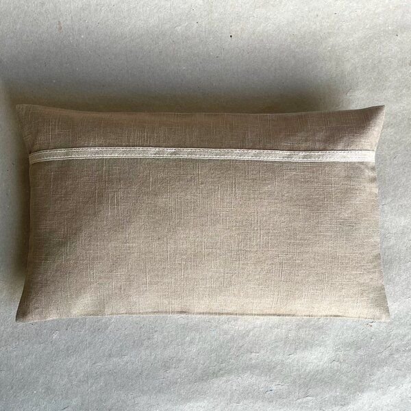 Gipfelrausch Zirben- Einschlafkissen Leinen, mit verschiedenen Inhalten