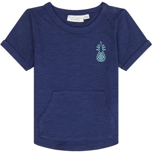 sense-organics Sense Organics Baby T-Shirt mit Kängurutasche Bio Baumwolle