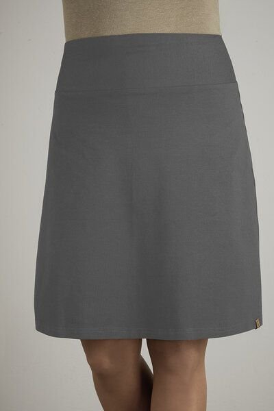 La Gitana Damen Rock A- Linie, „June“ mit elastischem Bündchen aus zertifiziertem Bio Baumwolljersey – fair & nachhaltig...