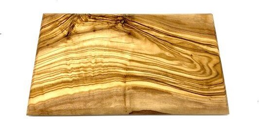Olivenholz erleben Frühstücksbrett gefaste Ecken (ca. 25 x 15 cm) aus Olivenholz