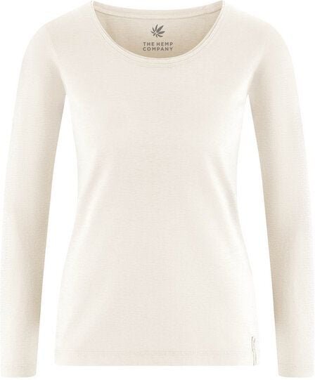 HempAge Damen Langarmshirt THC LINE Hanf/Biobaumwolle