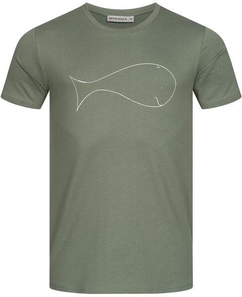 NATIVE SOULS T-Shirt Herren - Whale