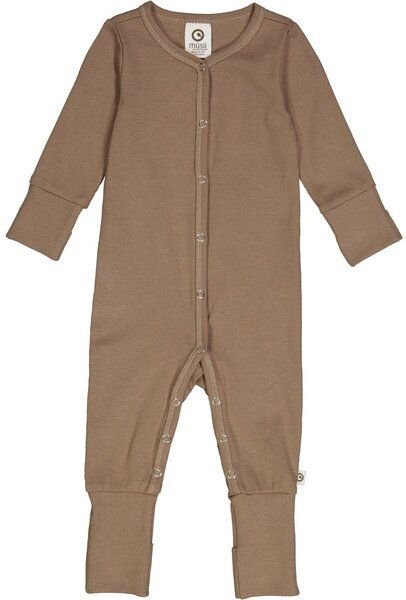 müsli Strampler mit Füßen