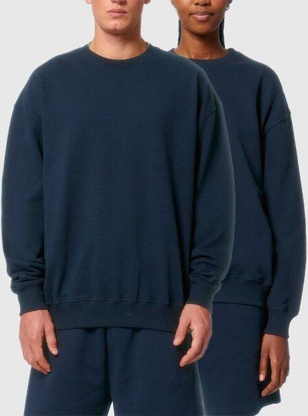 YTWOO Oversized Sweatshirt aus reiner Bio-Baumwolle, Dry Handfeel