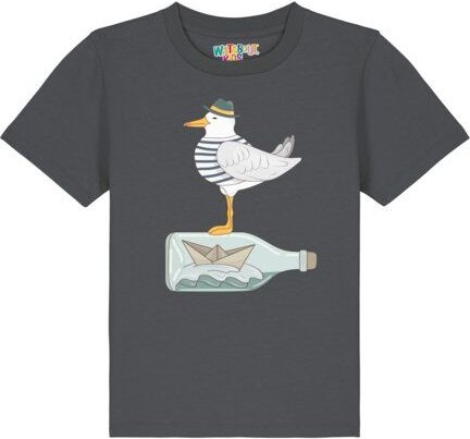 watabout.kids T-Shirt Kinder Möwe mit Hut