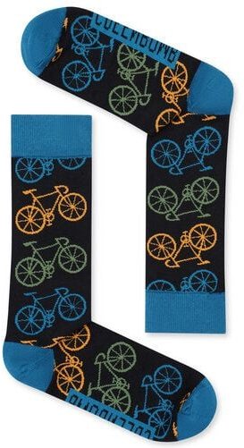 GREENBOMB Bike Big 2 - Lässige Socken aus Bio-Baumwoll Mix / hochwertiger Print / Fair & Vegan