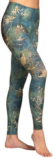 Thumbnail - Magadi Yoga Leggings CAMO komfortables Stretchmaterial, eingearbeitete Tasche