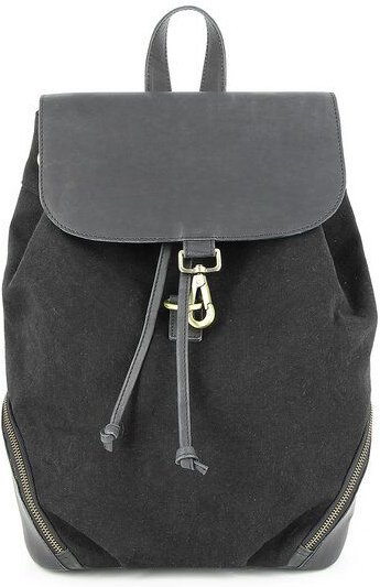 GLOBO Fair Trade City Rucksack PALI aus Canvas & mattem Ökoleder