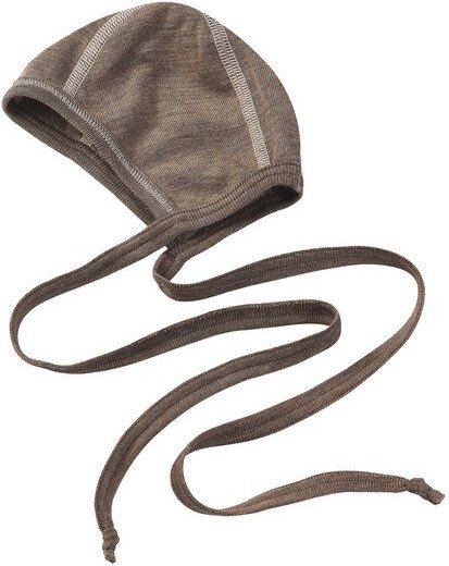 Engel natur Baby / Kinder Häubchen Bio-Schurwolle/Seide