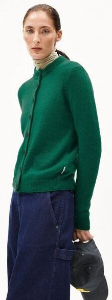 ARMEDANGELS AMILDAA Damen Strickjacke aus Mohair-Woll Mix