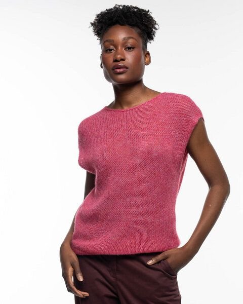 Alma & Lovis Leichter Strick-Pullunder aus feinem Alpakagarn | Light Pullunder