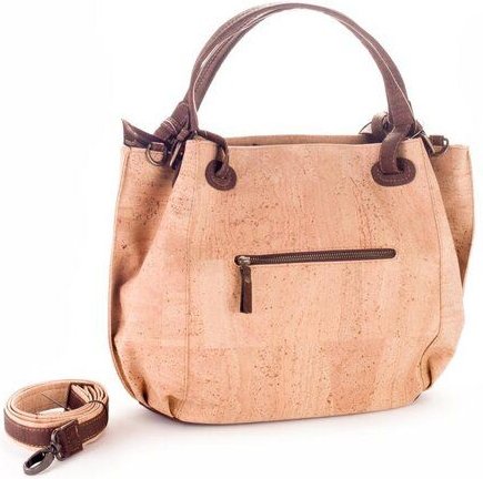 Kork-Deko Große Kork-Shopper mit Muster – vegan, geräumig & handgefertigt in Portugal