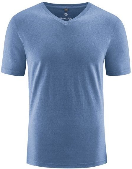 HempAge V-Kragen T-Shirt Hanf/Biobaumwolle