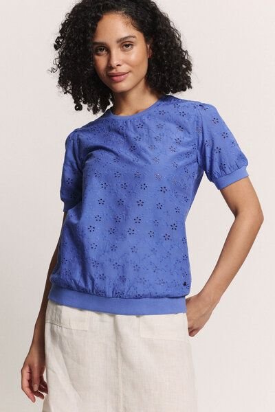 TRANQUILLO Bluse Leeaa in Lace Optik aus Baumwolle (1180004)