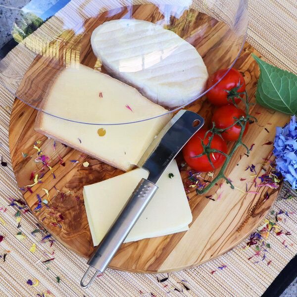 NATUREHOME Olivenholz Schneidebrett Olivenholz massiv Ø 20-35 cm