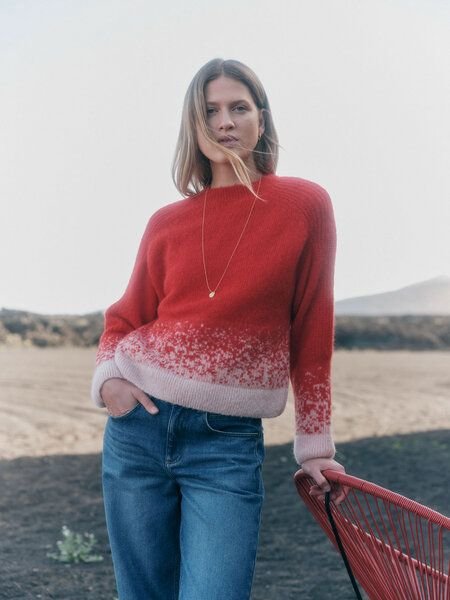 LANIUS Jacquard Pullover