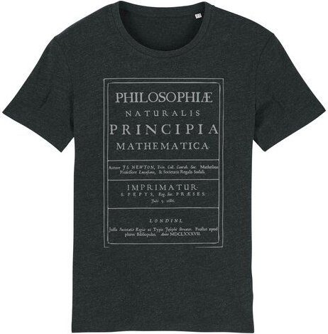 Unipolar Physik T-Shirt | Principia Mathematica