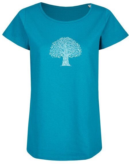 Brandless Basic Bio T-Shirt (ladies) Nr.2 tree life GOTS 155g/m²