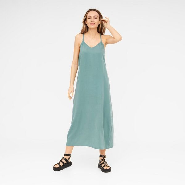 WiDDA berlin Maxikleid MAXISI aqua aus TENCEL®