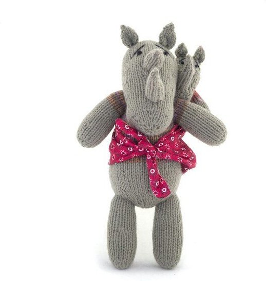 Nashorn Kuscheltier - Shamwari Mama & Baby - Gogo Olive