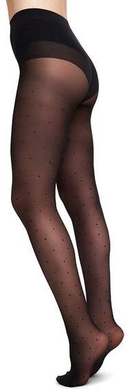 Thumbnail - Swedish Stockings 40den Black - Strumpfhose - Doris Dots