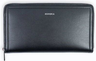 Ashoka Paris Companion Couture Geldbörse Schwarze Uppeal