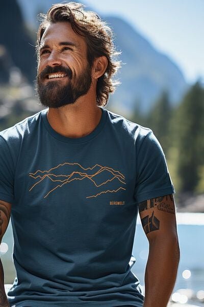 Kultgut Artdesign - Biofair Shirt / Bergwelt