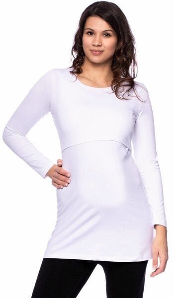 Milchshake 107 BASIC Langarm Umstands- und Stillshirt aus Bio Baumwolle