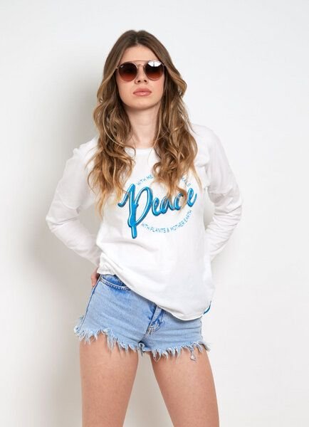 SPARKLES OF LIGHT Yoga Shirt | PEACE WITH ME & YOU