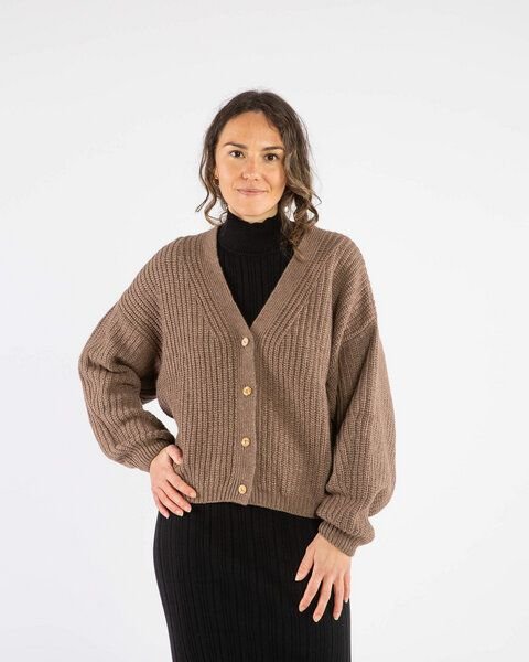 Matona Strickcardigan für Frauen aus Bio-Baumwolle und Lammwolle / Organic Knit Cardigan