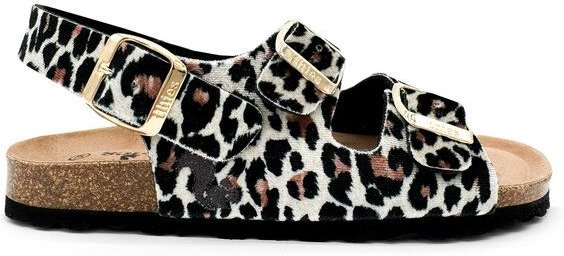 Vegane "thies ® Rec Backstrap Leo Sandale" aus rec. PES