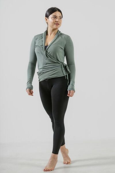 YogiLiebe Wickelbluse "Lakshmi" Tencel