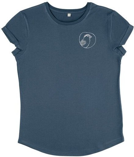 ilovemixtapes Kleiner Spatz Frauen T-Shirt aus Biobaumwolle