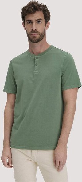 hessnatur Heavy Jersey Henley Shirt Relaxed aus reiner Bio-Baumwolle