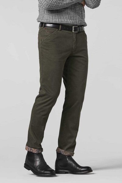 MEYER THERMO BI-COLOUR BAUMWOLL-CHINO