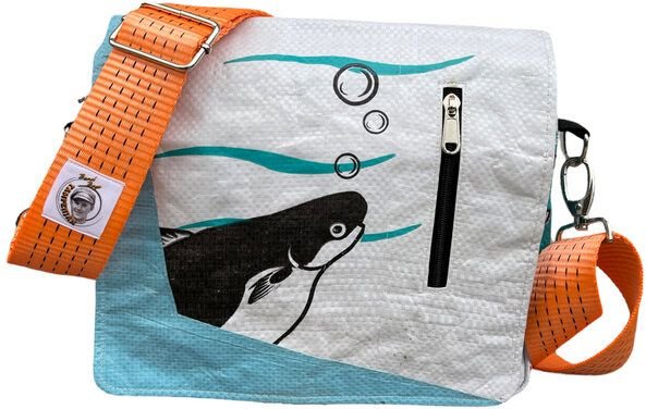 Beadbags Umhängetasche aus recyceltem Reissack Ri81TJ