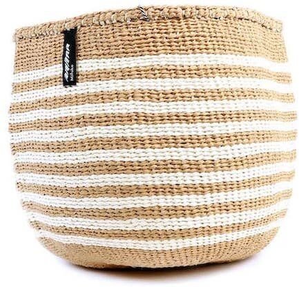 KIONDO Körbe S - Sisal Aufbewahrungs- & Pflanzkorb - Upcycling by Mifuko