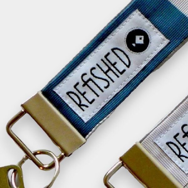 REFISHED fair fashion Schlüsselanhänger 'WRISTER' - upcycelte Fahnen