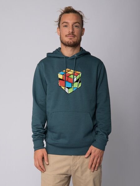 watapparel Hoodie Unisex Pixel Zauberwürfel