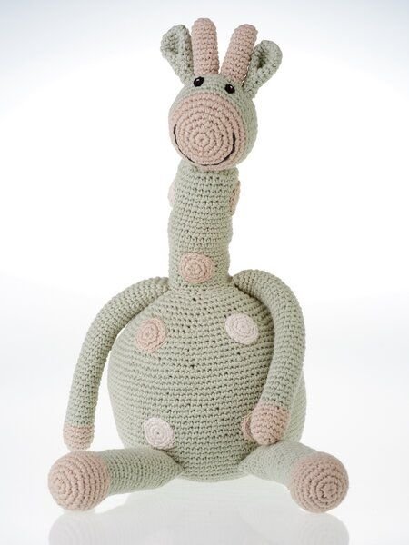 Pebble Giraffe aus organischer Baumwolle