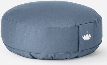Lotuscrafts Meditationskissen Extra Niedrig - Sitzhöhe 10cm - GOTS Zertifiziert