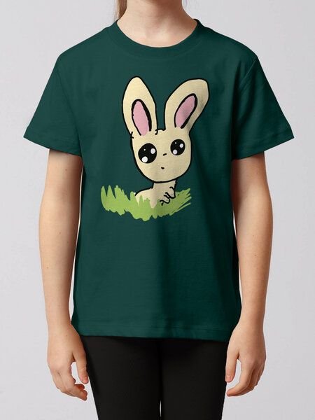 watabout.kids T-Shirt Kinder Osterhase im Gras