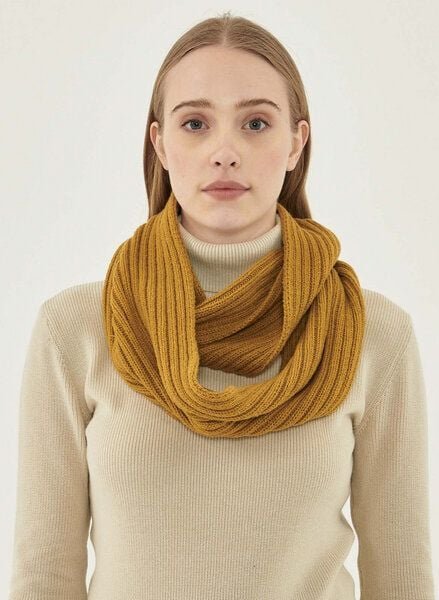 ORGANICATION Strick Loop Schal aus Bio-Merinowolle und Bio-Baumwolle