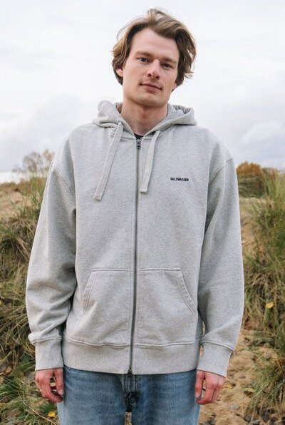 THY – Zip Hoodie Sweatjacke (Unisex) aus 100% Bio-Baumwolle (GOTS) von SALZWASSER